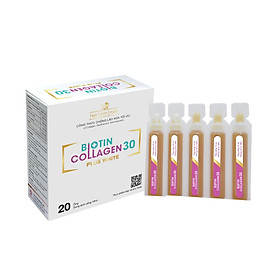 Biotin Collagen 30 plus white-Hộp 4 vỉ x5 ống