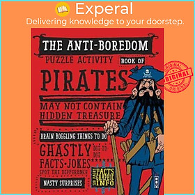 Sách - Boredom Buster Puzzle Activity Book of Pirates by David Antram (UK edition, paperback)