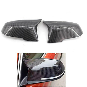 1 Pair of Carbon Fiber Rearview Mirror Cover Cap for  E84 F20 F21 F22 F30 F32 F33 F36 X1 M3, Protect Your Rearview Mirror From Damage.