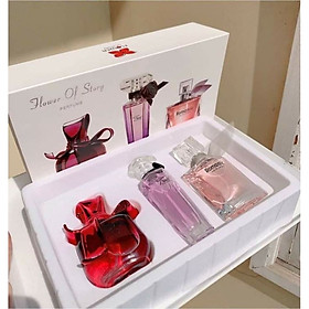 Mua Sét 3 chai nước hoa  thủy tinh nữ cao cấp 25ml / 1 chai  mùi thơm quyến rũ   ngọt ngào nữ  tính  hộp đựng sang trọng lịch sự