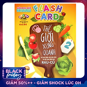 Flashcard Thế Giới Xung Quanh 2 - Rau Củ