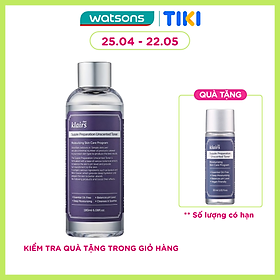 Nước Hoa Hồng Không Mùi Dear Klairs Dưỡng Ẩm Da Và Làm Mềm Da Supple Preparation Unscented 180ml