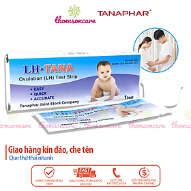 Que thử rụng trứng LH Tana - Phát hiện thụ thai sớm, test nhanh - Hộp 1 que