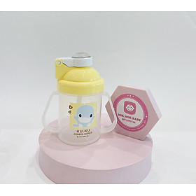 Bình uống nước có tay cầm KUKU dung tích 250ml