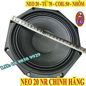 Hình ảnh CỦ BASS 20 TỪ NEO NR AUDIO CÔN 50 CAO CẤP HÀNG CHÍNH HÃNG - BASS NEO 20 - GIÁ 1 LOA