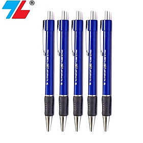 Bút bi Thiên Long TL-036 ngòi 0.7mm - Combo 5 cây xanh