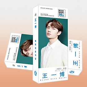 Bookmark Vương Nhất Bác 36pcs