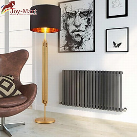 Đèn Ngủ Cây Đứng - Đèn Đứng Trang Trí Phòng Ngủ, Thân Hợp Kim Mạ Vàng Sang Trọng, Chao Vải Đen, Tặng Kèm Bóng LED ML2029