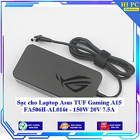 Mua Sạc cho Laptop Asus TUF Gaming A15 FA506II-AL016t - 150W 20V 7.5A - Kèm Dây nguồn - Hàng Nhập Khẩu