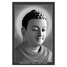 Mua Hình Phật giáo trang trí nhà cửa  phòng thờ cúng mẫu phật màu trắng đen  Tranh Phật Giáo Thích Ca Mâu Ni Phật 2492