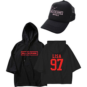 Combo mũ áo Blackpink Blink tặng kèm sticker Blackpink