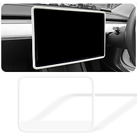 Navigation  Frame Silicone Protective Frame Easy to Install Car Film Accessories Central  Cover for Model Y