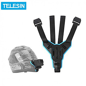 Dây TELESIN đeo camera hành động GoPro, Sjcam vào cằm mũ bảo hiểm Fullface