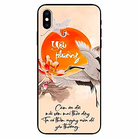 Ốp lưng in cho Iphone Xs Max Mẫu Yêu Thương