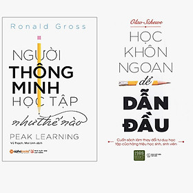 Combo 2 Cuốn Sách Học Khôn Ngoan Để Dẫn Đầu + Người Thông Minh Học Tập Như Thế Nào