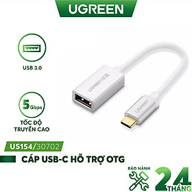 Mua Cáp USB type C hỗ trợ chức năng OTG dài 15cm UGREEN US154- Hàng chính hãng