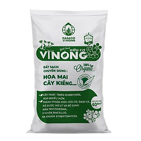 Mua Đất hữu cơ Vì Nông hoa mai và cây kiểng  bổ sung đạm cá  đất sạch trồng cây  đất trồng cây