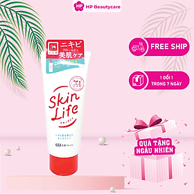 Sữa Rửa Mặt Cow Skinlife Facial Foam Ngừa Mụn Và Dưỡng Trắng Da 130g (Combo 130g Và Set 24ml)