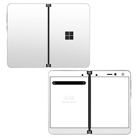 Mua Skin decal dán Surface Duo mẫu Solid State White (đã cắt sẵn  dễ dán)