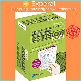 Sách - REVISE Edexcel GCSE (9-1) Mathematics Foundation Revision Cards : includes by Harry Smith (UK edition, paperback)