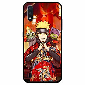Ốp lưng dành cho Samsung A01 mẫu Naruto Áo Đỏ