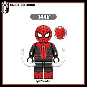 Lắp Ráp Mô Hình Nhân Vật Siêu Anh Hùng Spider Người Nhện Nhỏ Lẻ Trưng Bày X0280
