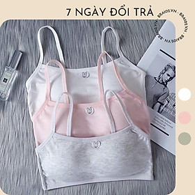 Áo bra thỏ dành cho học sinh, có lót ngực mỏng kiểu dáng cơ bản A5069