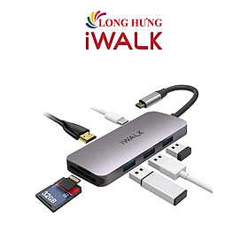 Mua Cổng chuyển đổi iWalk 7-in-1 USB-C Hub ADH003 - Hàng chính hãng
