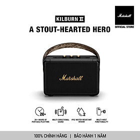 Hình ảnh Loa Marshall KILBURN II Di Động - 20 hours battery life - Hàng chính hãng