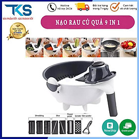 Mua Bộ dụng cụ thông minh nạo rau - củ - quả kèm rổ 9 trong 1 đa năng