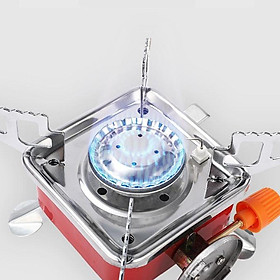Ultralight Camping Gas Stove BBQ Foldable Butane Burner Windproof Hiking Outdoor