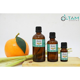 Tinh dầu Sả Cam phục hồi tỉnh táo chai 50ml và 100ml