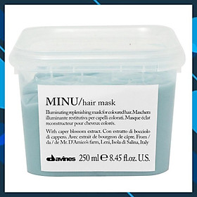 Kem ủ Davines Minu Hair Mask giữ màu tóc nhuộm chính hãng Ý 250ml