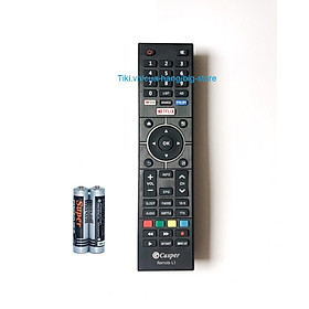 Remote Điều Khiển Dành Cho Casper Tivi Internet Smart TV Netflix Youtube