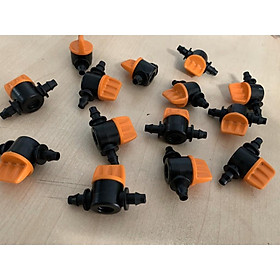 Mua Combo 10 van khoá nối 2 đầu ống tưới 6mm