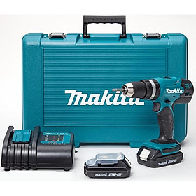 Máy khoan búa, vặn vít dùng pin(18v) Makita DHP453SYE