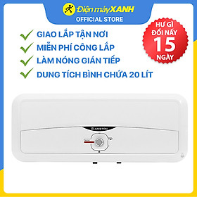 Mua Máy nước nóng gián tiếp Ariston 20 lít 2500W SL2 20 R 2.5FE - MT - Hàng chính hãng - Giao hàng toàn quốc