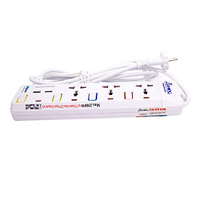 Ổ Cắm Điện Kèm Sạc Nhanh USB Sunhouse APEX APE-OC2-3RU (2.5m) - Chính Hãng