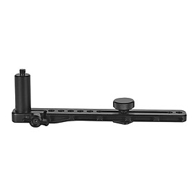 Khung Thẳng Mở Rộng Hợp Kim Nhôm Feiyutech Với Vít 1/4 Inch Cho Khóa Xoắn Ak4000 Ak2000 - Đen