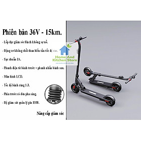 Xe trượt scooter điện xếp gọn Bremer tốc độ 25km h dành cho thiếu niên