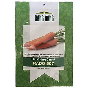 Hạt Giống Cà Rốt Dễ Trồng 5Gram Rạng Đông