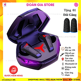 Mua Tai nghe Bluetooth Gaming T33S không dây âm trầm đầy đủ Chống ồn chủ động HiFi Stereo (Bản QT +Găng)