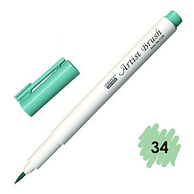 Nơi bán Bút lông đầu cọ viết calligraphy Marvy Artist Brush 1100 - Pale Green (34) - Giá Từ -1đ