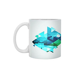 Ly Cốc Sứ Cao Cấp hình Geometric landscape