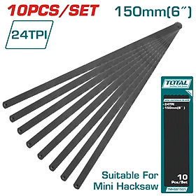 Mua LƯỠI CỦA KHUNG CƯA SẮT NHỎ 152MM TOTAL TMHSB1501 - HÀNG CHÍNH HÃNG