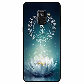 Ốp lưng dành cho Samsung A8 Plus mẫu Om mani padme hum 2