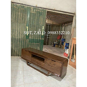 Mua Kệ ti vi gỗ sồi sơn màu óc chó