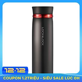 Bình Giữ Nhiệt Lock&Lock Feather Light LHC4131BKR (450ml)