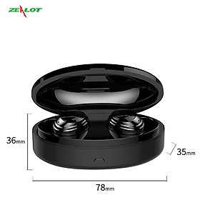 Tai nghe bluetooth Zealot không dây hàng chính hãng tương thích với nhiều dòng điện thoại như iphone, samsung, xiaomi, oppo... dành cho cả nam và nữ