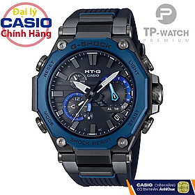 Đồng hồ nam Casio G-Shock MTG-B2000B-1A2DR chính hãng | MTG-B2000B-1A2 Kính Saphire - Bluetooth - Năng lượng mặt trời